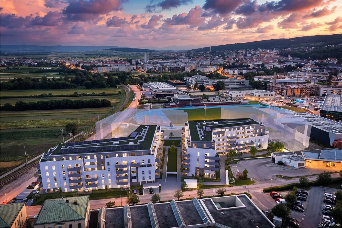 Neubau Eisenstadt, 2 Zimmer, 40 m²