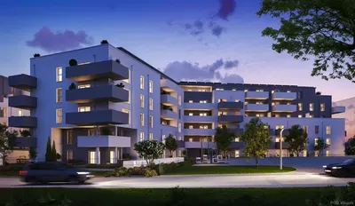 Neubau Eisenstadt, 2 Zimmer, 40 m² — Bild 2
