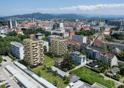 Neubau Klagenfurt, 3 Zimmer, 67 m² — Bild 3