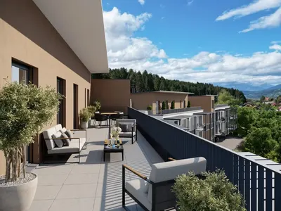 Neubau Paternion, Villach Land, 2 Zimmer, 60 m² — Bild 4
