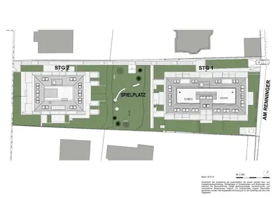 Neubau Klosterneuburg, Tulln, 3 Zimmer, 83 m² — Bild 4