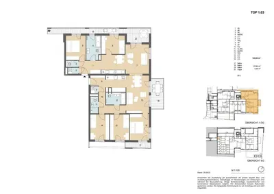 Neubau Klosterneuburg, Tulln, 3 Zimmer, 83 m² — Bild 5