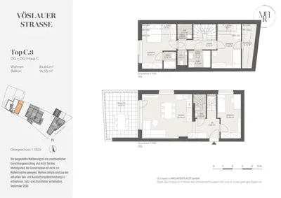 Neubau Bad Vöslau, Baden, 3 Zimmer, 84 m² — Bild 5