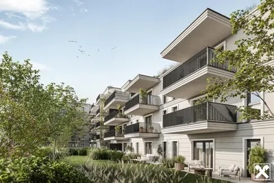 Neubau Schwechat, Bruck an der Leitha, 2 Zimmer, 40 m² — Bild 2