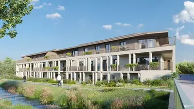 Neubau Wolkersdorf im Weinviertel, Mistelbach, 3 Zimmer, 75 m² — Bild 2