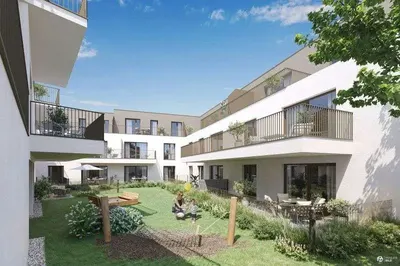 Neubau Wolkersdorf im Weinviertel, Mistelbach, 3 Zimmer, 75 m² — Bild 4