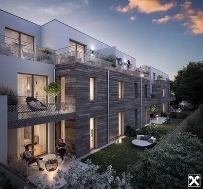 Neubau Deutsch-Wagram, Gänserndorf, 3 Zimmer, 79 m² — Bild 2