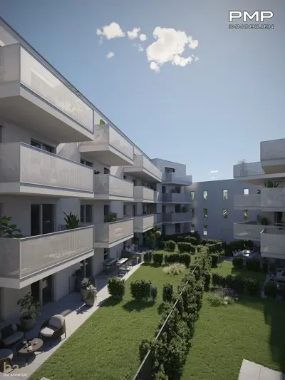 Neubau Korneuburg, 2 Zimmer, 55 m² — Bild 2