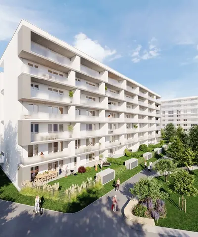 Neubau Krems an der Donau, 2 Zimmer, 54 m² — Bild 3