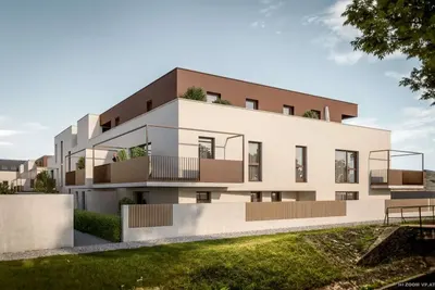 Neubau Langenlois, Krems Land, 2 Zimmer, 36 m² — Bild 2