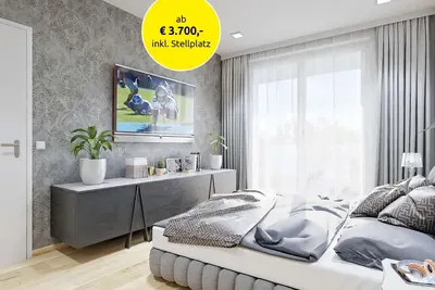 Neubau Krems an der Donau, 2 Zimmer, 54 m² — Bild 4