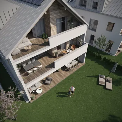Neubau Kirchberg-Thening, Linz Land, 4 Zimmer, 108 m² — Bild 3