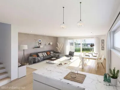 Neubau Ostermiething, Braunau am Inn, 4 Zimmer, 93 m² — Bild 2