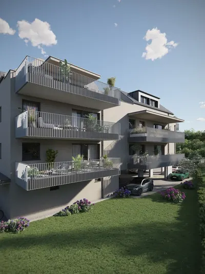 Neubau Mittertreffling, Urfahr-Umgebung, 4 Zimmer, 90 m² — Bild 4