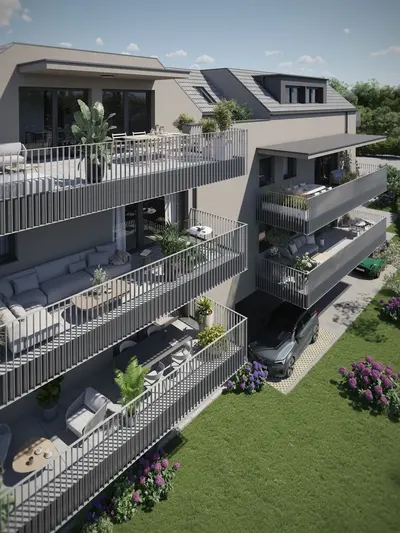 Neubau Mittertreffling, Urfahr-Umgebung, 4 Zimmer, 90 m² — Bild 5