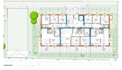 Neubau Walding, Urfahr-Umgebung, 2 Zimmer, 71 m² — Bild 2