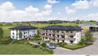Neubau Mundenham, Braunau am Inn, 4 Zimmer, 92 m² — Bild 2