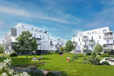Neubau Traun, Linz Land, 2 Zimmer, 46 m² — Bild 2