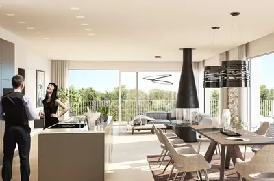 Neubau Traun, Linz Land, 2 Zimmer, 46 m² — Bild 4