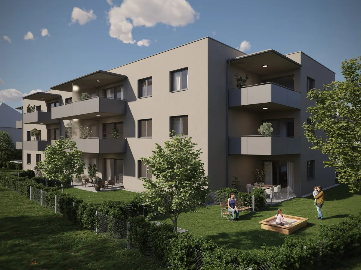 Neubau Perg, 3 Zimmer, 77 m²