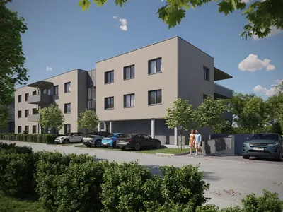 Neubau Perg, 3 Zimmer, 77 m² — Bild 2