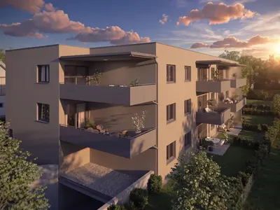 Neubau Perg, 3 Zimmer, 77 m² — Bild 4