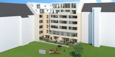 Neubau Linz, 2 Zimmer, 47 m² — Bild 2