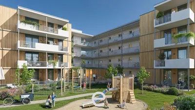 Neubau Wels, 3 Zimmer, 75 m² — Bild 2
