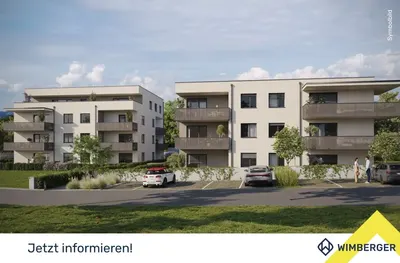 Neubau Wilhering, Linz Land, 2 Zimmer, 46 m² — Bild 2