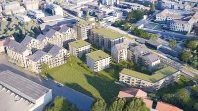 Neubau Wels, 2 Zimmer, 70 m² — Bild 5