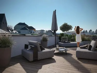 Neubau Schwertberg, Perg, 4 Zimmer, 94 m² — Bild 4
