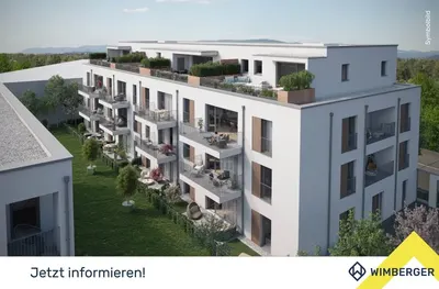 Neubau Vöcklabruck, 2 Zimmer, 37 m² — Bild 3