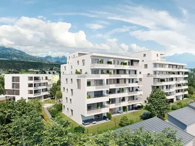 Neubau Hallein, 3 Zimmer, 77 m² — Bild 2