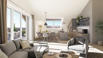 Neubau Wals-Siezenheim, Salzburg-Umgebung, 4 Zimmer, 97 m² — Bild 3
