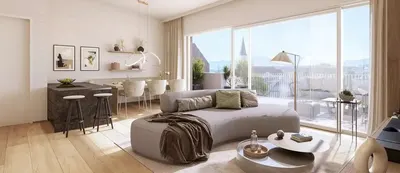 Neubau Oberndorf bei Salzburg, Salzburg-Umgebung, 1 Zimmer, 43 m² — Bild 2