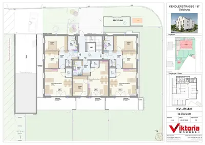 Neubau Salzburg, Salzburg Stadt, 2 Zimmer, 49 m² — Bild 5