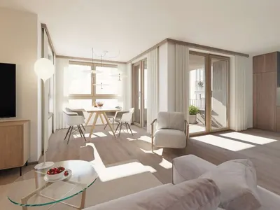 Neubau Scheffau am Tennengebirge, Hallein, 2 Zimmer, 57 m² — Bild 2