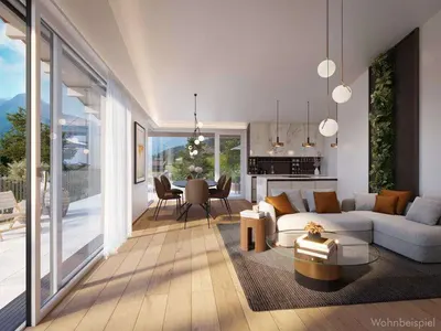 Neubau Saalbach, Zell am See, 3 Zimmer, 77 m² — Bild 2
