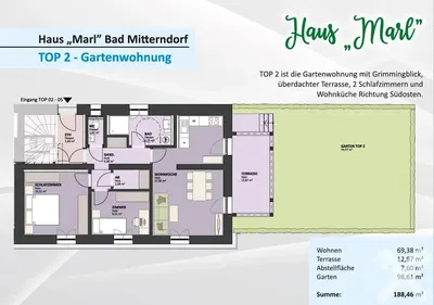 Neubau Bad Mitterndorf, Liezen, 5 Zimmer, 106 m² — Bild 4