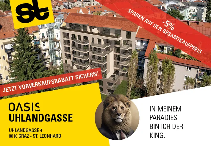 Neubau Sankt Leonhard, Graz, 3.0 Zimmer, 57 m²