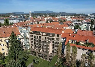 Neubau Sankt Leonhard, Graz, 3.0 Zimmer, 57 m² — Bild 2