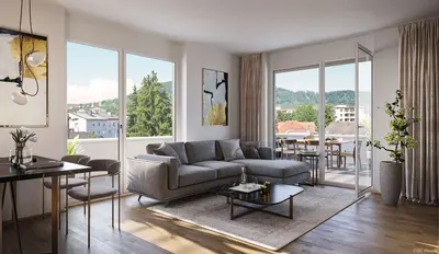 Neubau Graz, 3 Zimmer, 56 m² — Bild 4