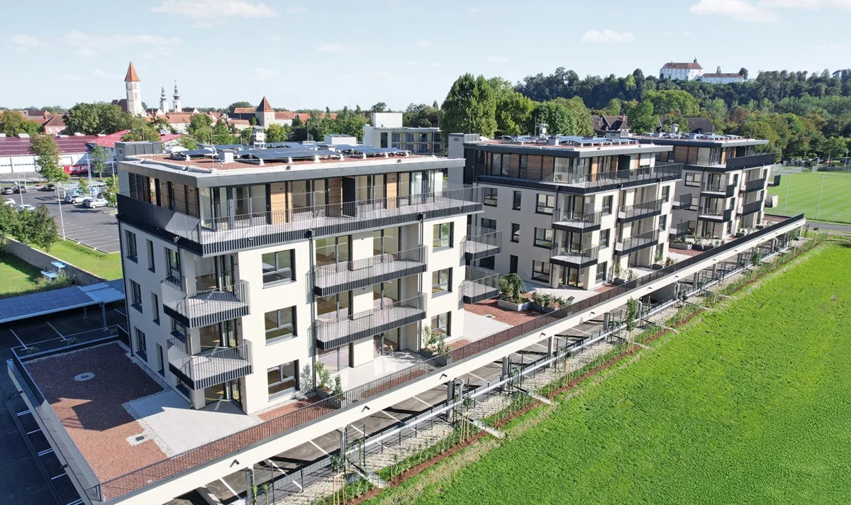 Neubau Bad Radkersburg, Südoststeiermark, 2 Zimmer, 54 m²