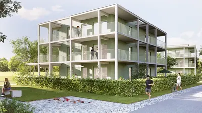 Neubau Graz, 3 Zimmer, 65 m² — Bild 2