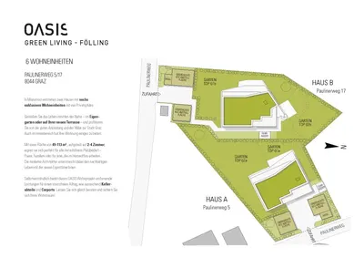 Neubau Graz, 2.0 Zimmer, 49 m² — Bild 2