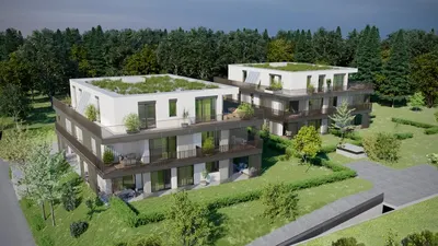 Neubau Mariatrost, Graz, 2 Zimmer, 68 m² — Bild 2