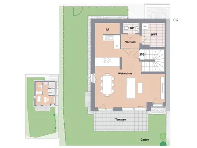 Neubau Unterpremstätten, Graz-Umgebung, 4 Zimmer, 116 m² — Bild 2