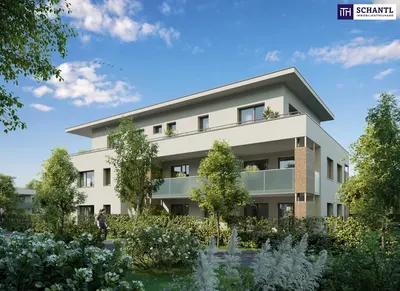 Neubau Liebenau, Graz, 2 Zimmer, 45 m² — Bild 2