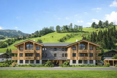 Neubau Schladming, Liezen, 2 Zimmer, 47 m² — Bild 2