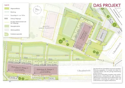 Neubau Graz, 3 Zimmer, 76 m² — Bild 2